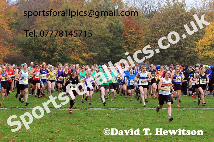 Senior women 2022 Start Fitness NEHL, Lambton Castle, Durham.  Photo: David T. Hewitson/Sports for All Pics